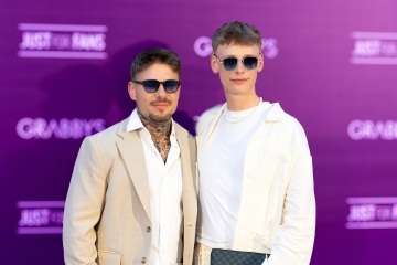 Fitink Phil and Pascal on the Purple Carpet at Grabbys Europe 2026