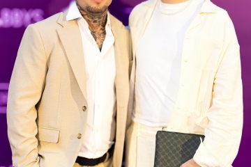 Fitink Phil and Pascal on the Purple Carpet at Grabbys Europe 2026