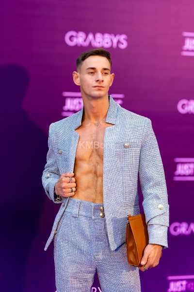 John Jai on the Purple Carpet at Grabbys Europe 2026