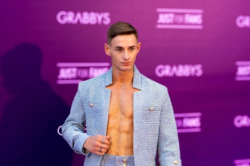 John Jai on the Purple Carpet at Grabbys Europe 2026