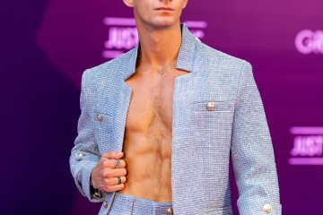 John Jai on the Purple Carpet at Grabbys Europe 2026