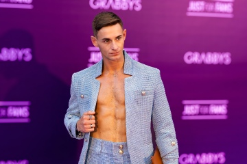 John Jai on the Purple Carpet at Grabbys Europe 2026