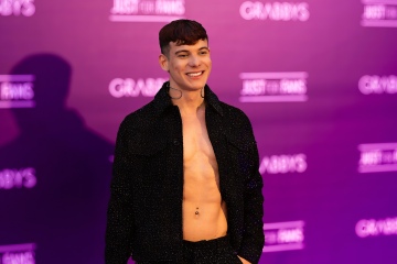 Mingie Noriega on the Purple Carpet at Grabbys Europe 2026
