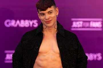 Mingie Noriega on the Purple Carpet at Grabbys Europe 2026