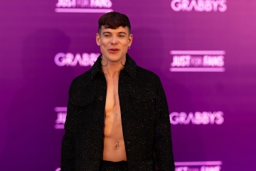 Mingie Noriega on the Purple Carpet at Grabbys Europe 2026