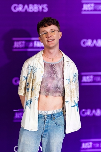 Aussie Boy Benny on the Purple Carpet at Grabbys Europe 2026