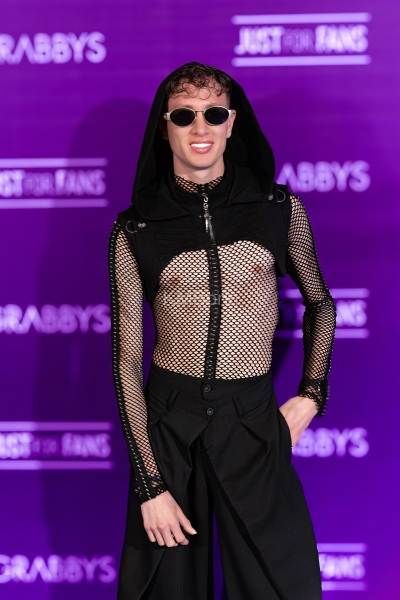 Felipe Quintana on the Purple Carpet at Grabbys Europe 2026