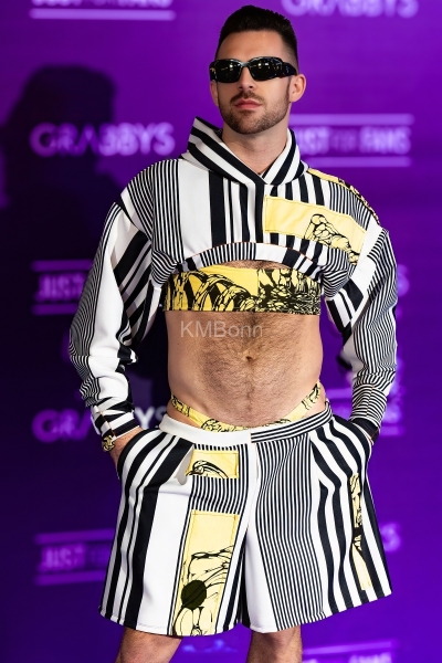 Jace Starr on the Purple Carpet at Grabbys Europe 2026
