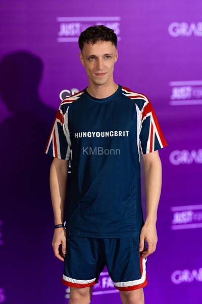 Jamie Baker on the Purple Carpet at Grabbys Europe 2026