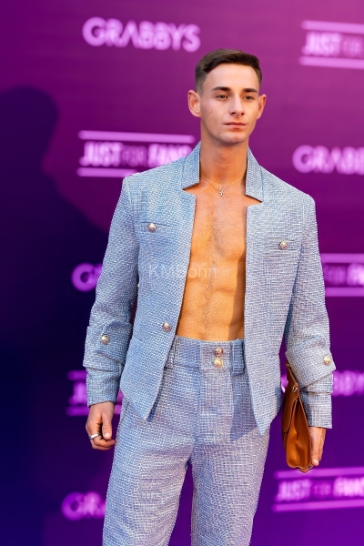 John Jai on the Purple Carpet at Grabbys Europe 2026