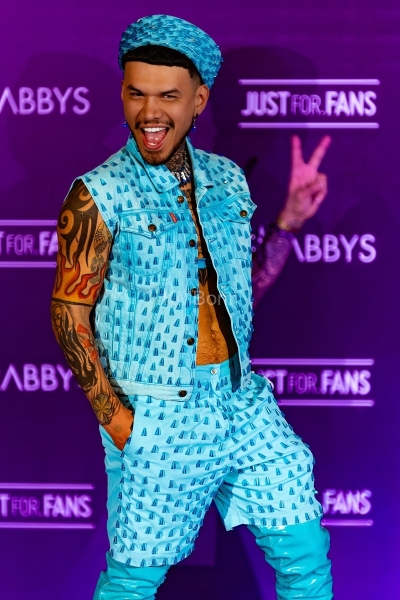 Pablo Bravo on the Purple Carpet at Grabbys Europe 2026