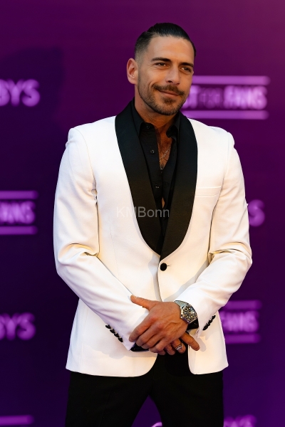 Paddy O'Brian on the Purple Carpet at Grabbys Europe 2026
