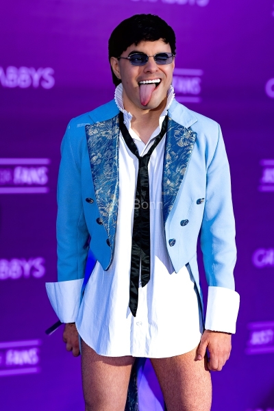 Pinkie Mike on the Purple Carpet at Grabbys Europe 2026