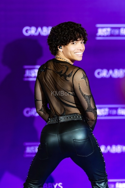 Erick Hall (Twink Big) on the Purple Carpet at Grabbys Europe 2026