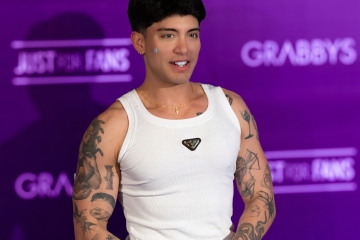 Brando Arjona at the Purple Carpet of Grabbys Europe 2026 in Torremolinos