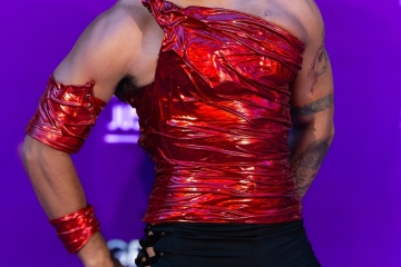 Dionnysj on the Purple Carpet at Grabbys Europe 2026