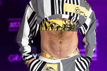 Jace Starr on the Purple Carpet at Grabbys Europe 2026