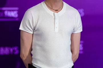 Jay Barrett on the Purple Carpet at Grabbys Europe 2026