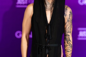 Ocean Hanx on the Purple Carpet at Grabbys Europe 2026