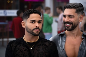 Young Latino Visitors at the Pool of Hotel Ritual during Grabbys Europe 2026