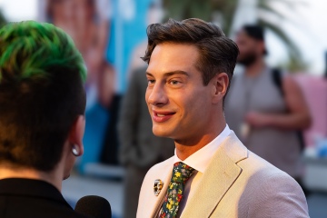 Ryan Orion on the Purple Carpet at Grabbys Europe 2026
