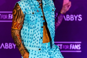 Pablo Bravo on the Purple Carpet at Grabbys Europe 2026