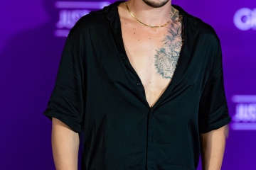 Tom Storm on the Purple Carpet at Grabbys Europe 2026
