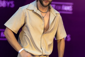 Javier Camara Oltra aka Zalthy Co on the Purple Carpet at Grabbys Europe 2026