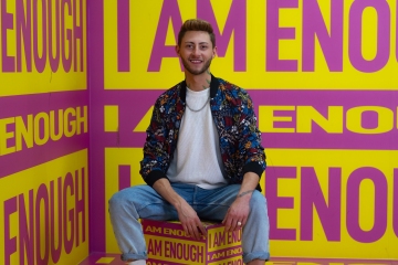 Szymon Brzostek im Supercandy Pop-Up Museum Köln