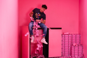 Tarek Hamoud im Supercandy Pop-Up Museum Köln