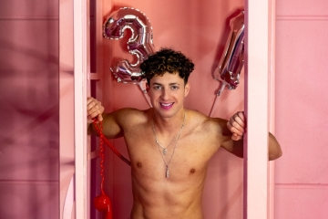 Tarek Hamoud im Supercandy Pop-Up Museum Köln