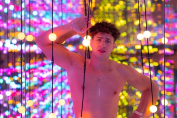 Tarek Hamoud im Supercandy Pop-Up Museum Köln