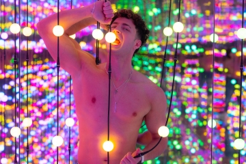 Tarek Hamoud im Supercandy Pop-Up Museum Köln