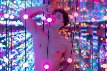 Tarek Hamoud im Supercandy Pop-Up Museum Köln