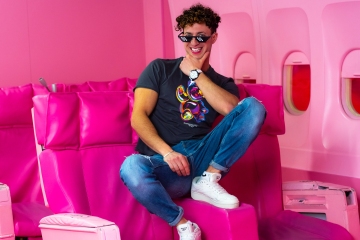 Tarek Hamoud im Supercandy Pop-Up Museum Köln