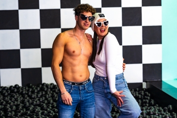 Tarek Hamoud im Supercandy Pop-Up Museum Köln