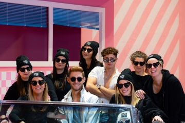 Tarek Hamoud im Supercandy Pop-Up Museum Köln
