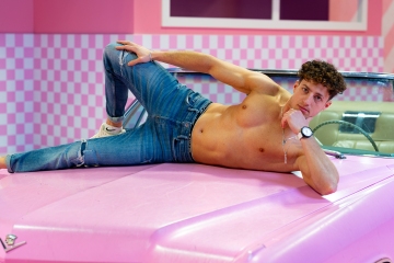 Tarek Hamoud im Supercandy Pop-Up Museum Köln