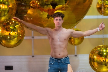 Tarek Hamoud im Supercandy Pop-Up Museum Köln