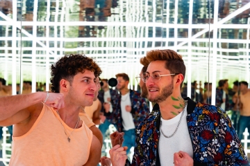 Tarek Hamoud im Supercandy Pop-Up Museum Köln