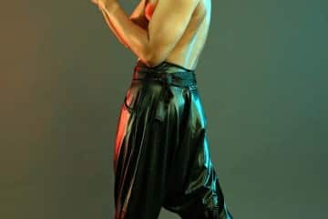 Windi Martanto - Oiled Body in Harem Pants