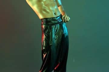 Windi Martanto - Oiled Body in Harem Pants